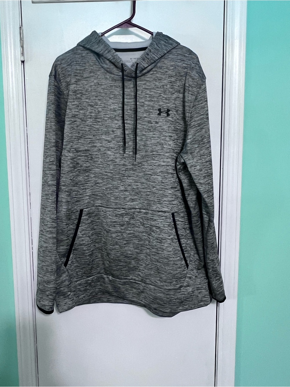 Under Armour Men’s Gray Tech Pullover Hoodie Lightweight Size XL